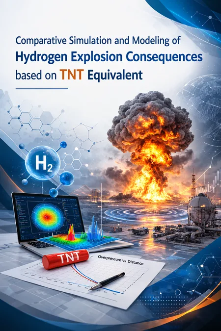Comparative simulation modeling of hydrogen explosion consequences based on TNT equivalent research article